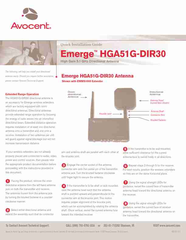 Avocent Stereo System HGA51G-DIR30-page_pdf